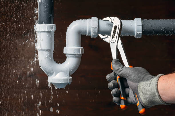 Professional Sewer Line Repair technician working in Stevenson, MD